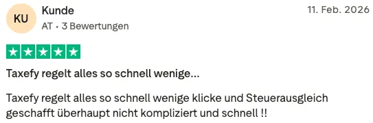 Trustpilot review by Kunde: 5 out of 5 stars